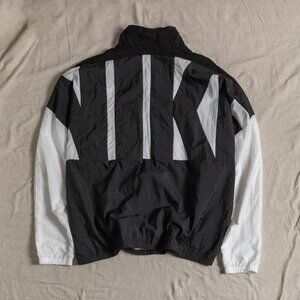 Nike Starting 5 Basketball Retro Windrunner jacket Big Logo Black/Gray/White XL